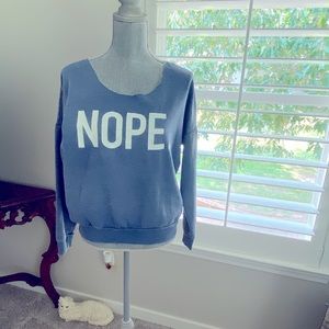 Lightweight sweatshirt